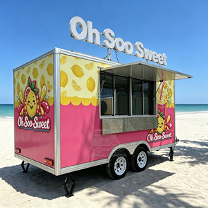 Restaurant Quality Gelato Custom Espresso Food Truck DOT Ice Cream Trailer - Product Image 2