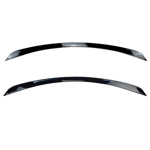 Mercedes-Benz E-Class W213 Rear Trunk <b>Wing</b> Spoiler Piano <b>Black</b> Carbon Fiber Texture ABS Aerodynamic Modification - Product Image 1