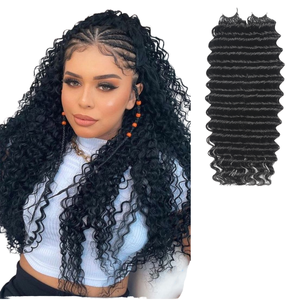 Cabello Humano 100% Rizado Profundo, Cabello Indio a Granel de 20 a 26 Pulgadas, Cabello Virgen Sin Procesar a Granel Sin Trama - Product Image 1