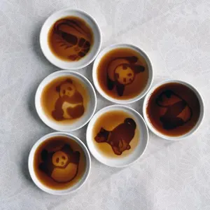 Upclay Nhật Bản món ăn nước sốt hình ảnh xuất hiện 3D in Thiết kế nhỏ gốm tùy chỉnh đậu nành món ăn