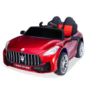 Hot Selling Kinder Elektroauto Allrad Fernbedienung Baby Spielzeug Auto kann in Erwachsenen Doppel Kind Auto sitzen