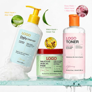 Set de Cuidado Facial de 3 Pasos con Ácido Salicílico al 2% para Control de Grasa, Reducción de Poros, Exfoliación, Tratamiento para el Acné y Calmante para Piel Propensa a Imperfecciones - Product Image 6