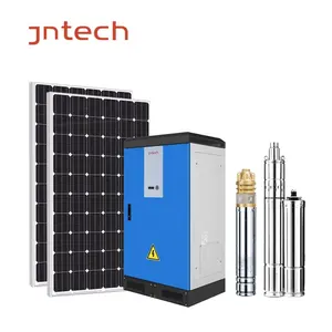 Jntech 45kw 55kw 75kw نظام ري يعمل بالطاقة الشمسية كيت نظام مضخة