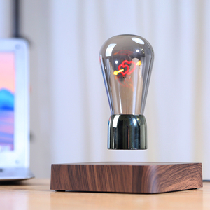 HCNT ABS Plug-In Heart Wicks Bulb <b>Table</b> <b>Lamp</b> Magnetic Levitating Floating Light Touch Control Warm Yellow Middle Size LED Living - Product Image 5