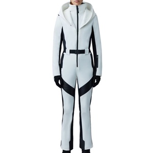 Ropa de esquí de lujo a la moda, monos de una pieza, impermeable, a prueba de viento, traje de nieve para mujer para deportes al aire libre - Product Image 5