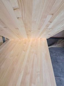 Pannelli in Legno di Pino di Grado AB 2050x1220mm, <span class=keywords><strong>Tavole</strong></span> di Pino con Bordi Incollati per Casse da Morto - Product Image 4