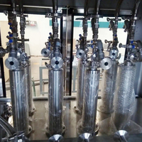 Machine automatique de remplissage et de bouchage de liquides, remplisseuse de liquides pour petites bouteilles, bouchonneuse à vis pour jus, huile, boissons
