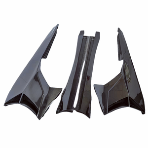 Utilisé pour Lamborghini <span class=keywords><strong>Aventador</strong></span> Lp700 modification SVJ style jupe latérale en fibre de carbone quatre pièces kit carrosserie - Product Image 1