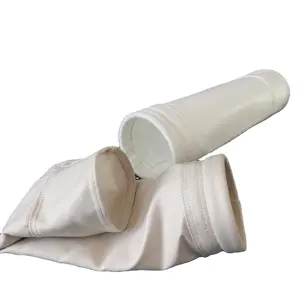 Dust collector fiberglass filter cage bags with snap band ring