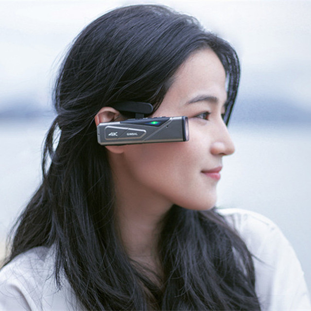 4K HDR Camcorder FPV Head-mounted Anti-shake/AF/Macro/WiFi Great for Cycling/Medical/Outdoor/Sports