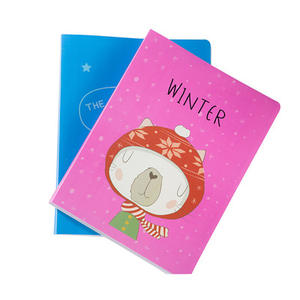 Organize Information A4 PVC Ring <b>Binder</b> Student Kawaii Pattern Transparent <b>Binder</b> Printed Logo - Product Image 3