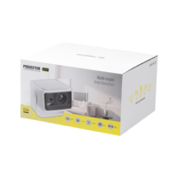 Proyector LED Portátil JUNUO HY350 Max AOSP Android 14 Allwinner H726 8K Full HD para Cine en Casa con Altavoces Integrados HIFI Estéreo