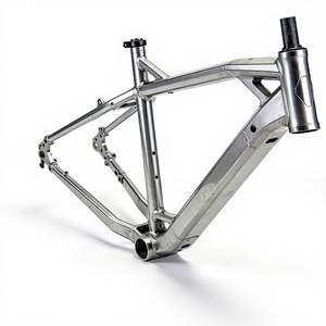 Custom Aluminum Alloy <strong>Frame</strong> for <strong>Fat</strong> <strong>Ebike</strong> Electric Mountain Bike City EMTB Beach Lightweight Solid Structure 150 kg 200kg - Product Image 1