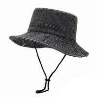 Topi Nelayan Pelindung Luar Ruangan, Pinggiran Lebar, Ukuran Besar, Logo Dapat Disesuaikan, Topi Bucket, Perlindungan UV, Memancing, Perjalanan Musim Panas