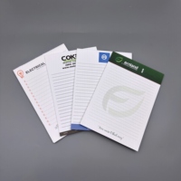 Blocs-notes personnalisés A4 A5 pour hôtel et bureau, blocs-notes de salle à déchirer, blocs-notes de réunion personnalisés avec logo de l'entreprise