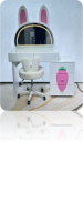 Coiffeuse Moderne Polyvalente avec Miroir LED et Rangement, Ensemble Coiffeuse avec Tabouret pour Chambre à Coucher et Chambre d'Enfant – Vente en Gros