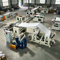 Línea de Producción de Fábrica, Máquina Automática para Hacer Cajas de Papel Tisú Plegables en V