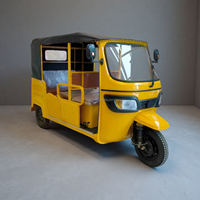 Tricycle Électrique Motorisé 6 Places pour Passagers et Marchandises, Type Tuk Tuk Bajaj, 3 Roues, Fabrication Usine