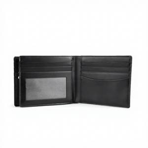 Portefeuille en cuir personnalisé avec logo, design multi-cartes plié, haute qualité, personnalisable - Product Image 4