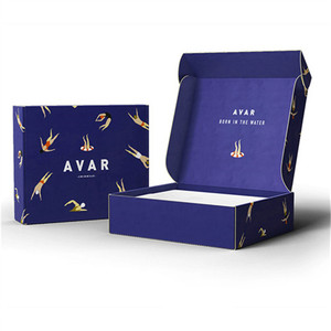 Paper Mailer <b>Box</b> Packaging Shipping <b>Box</b> Recyclable Corrugated Kraft Mailer Packaging Clothing - Product Image 1