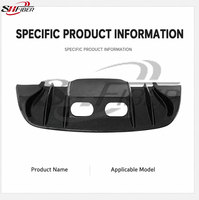 Diffuseur arrière en fibre de carbone, adapté pour la modification de la Corvette C6 2005-2013, fournisseur en gros de diffuseurs arrière en fibre de carbone sèche.