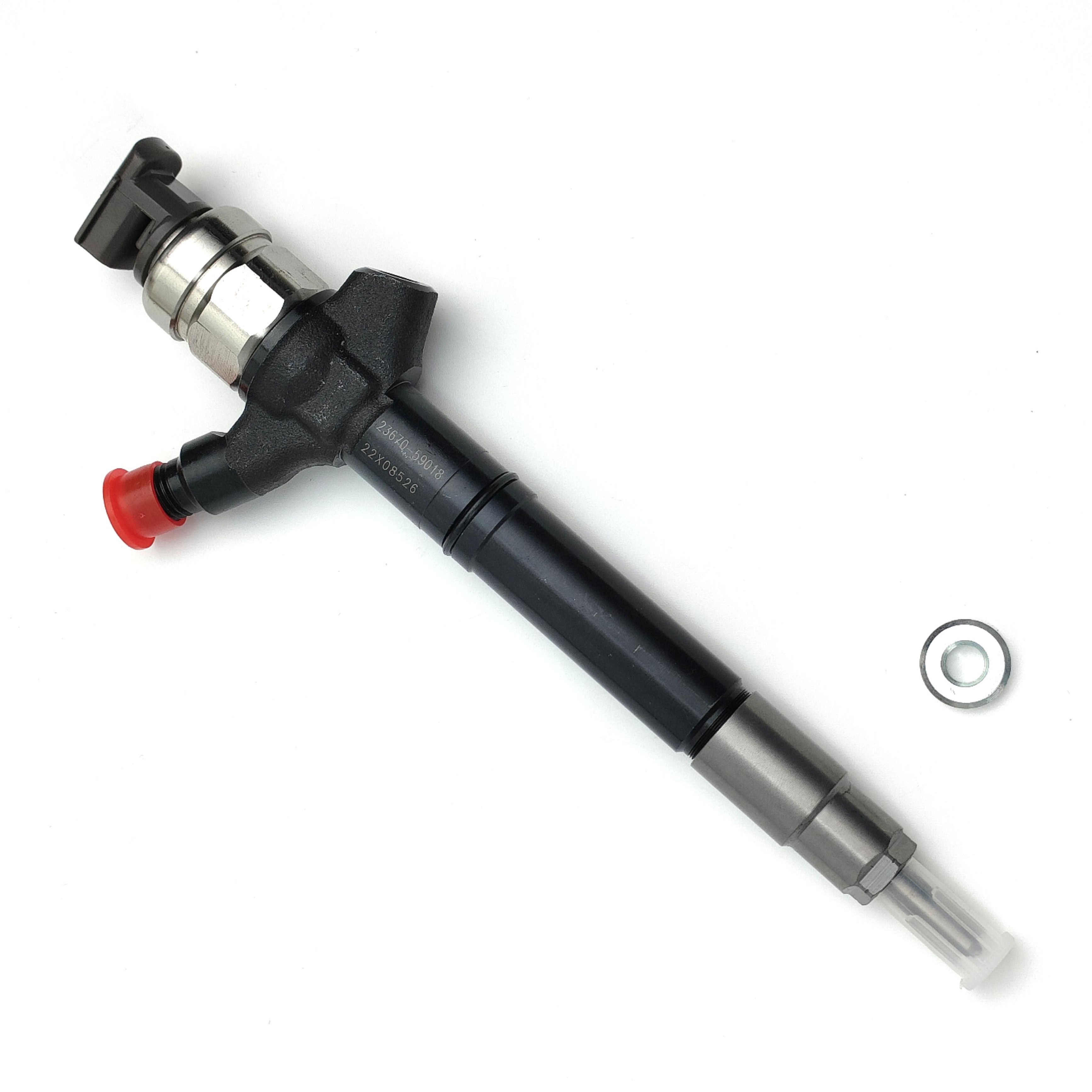 Common Rail Fuel Injector 095000-8060 095000-9770 Injection Nozzle 23670-59017 23670-59018 For TOYOTA