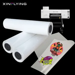 XinFlying-Película de impresora dtf, tamaño personalizado, transferencia de desgarro caliente, película pet