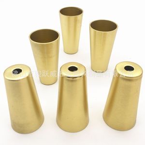 Junyuewei <b>Chair</b> Legs Brass Conical 33x23x63mm Furniture Hardware Protection <b>Pad</b> - Product Image 4