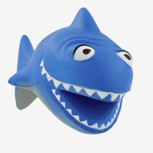 Balles anti-stress personnalisées en forme de requin de dessin animé, jouet à presser en forme de poisson avec logo imprimé, cadeau promotionnel en gros - Product Image 3