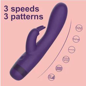 Drop Shipping Best Seller Coelho Orelha Vibração Vara Dildo Display <span class=keywords><strong>Digital</strong></span> Brinquedos Sexuais da Mulher - Product Image 6
