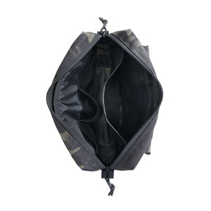 Pochette tactique multi-camouflage noire MOLLE, pochette abdominale tactique avec fermeture éclair YKK, sac administratif pour porte-plaque - Product Image 4