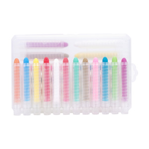 Thân Thiện Với Môi Không Độc Hại Crayon Giá 12 Bộ Có Thể Được Viết Trên Bất kỳ Bề Mặt Màu Sáp Bút Chì Màu - Product Image 5