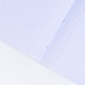 Cahier de bureau coloré personnalisé direct d'usine Cahier d'examen d'examen scolaire Cahier de point de selle de lignes horizontales verticales écologiques - Product Image 6
