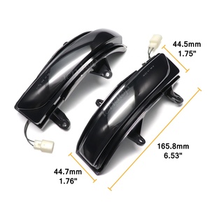 Quality <strong>Side</strong> <strong>Mirror</strong> Sequential <strong>Turn</strong> <strong>Signal</strong> Lights for Toyota Land Cruiser LC200 FJ200 Prado FJ150 10-21 <strong>Dynamic</strong> <strong>Indicator</strong> Lamps - Product Image 4