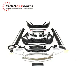 New arrival W222 S65 body kits fit with grilles carbon parts for S-CLASS W222 S65 body kit