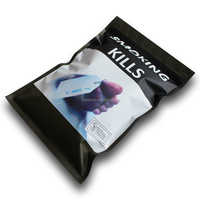 Sacs refermables en Mylar PPWR REACH de qualité alimentaire pour accessoires de fumage, en aluminium, pour tabac