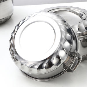 Juego de Recipientes para Alimentos de Acero Inoxidable de 1/2/3/5L con Tapa, Juego de Ollas Térmicas Redondas UA, Contenedor de Almacenamiento de Alimentos, Recipiente Térmico Grande - Product Image 6