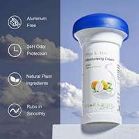 Déodorant crème anti-transpiration naturel, sans irritation, ingrédients naturels, biologique, de haute qualité