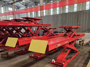 Nuevo Elevador de Tijera Hidráulico para Autos, Elevadores de Vehículos para Reparación de Automóviles, Elevador de Tijera Subterráneo - Product Image 6