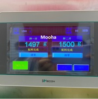 Machine de remplissage semi-automatique de liquides pour boissons, désinfectant pour les mains, alcool, huile, eau, avec pesage, capacité 25 kg, distributeur de liquides par pesage