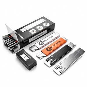 มีดคัตเตอร์แบบพับเก็บได้พร้อมใบมีดคมเดี่ยว - Product Image 1