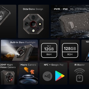 สมาร์ทโฟน Ulefone รุ่นทนทาน ระบบปฏิบัติการ Android 15 รองรับ NFC ปลดล็อคทั่วโลก หน้าจอ 6.56 นิ้ว แบตเตอรี่ 10360mAh ความจุ 6+128GB กล้องมองกลางคืน สมาร์ทโฟน Ulefone รุ่น Armor X16 - Product Image 5