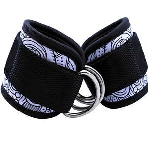 Attache de machine à câble pour cheville à ajustement large avec rembourrage doux pour un entraînement confortable des jambes et des exercices de musculation - Product Image 1