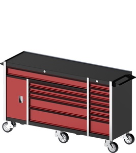 Bộ xe đẩy dụng cụ, tủ đựng đồ bằng thép chất lượng cao, có bánh xe - Product Image 3