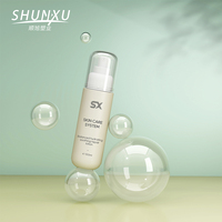 Nouveau Design cylindrique cosmétique crème solaire brouillard vaporisateur bouteille 100 120 150ml personnalisé luxe givré visage brouillard pulvérisateur conteneur
