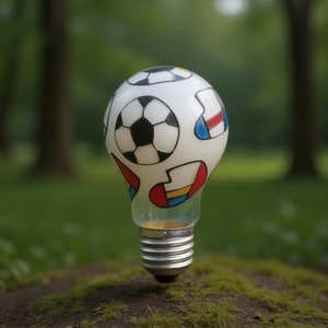 Ampoule décorative Standard Deco 25W 230V, type football, lumière incandescente - Product Image 3