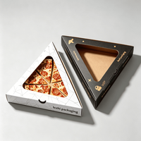 Barquettes à pizza jetables individuelles, contenants pour tranches de pizza, fournitures pour fêtes d'anniversaire et de mariage, boîtes à pizza personnalisées, fabricant de boîtes à pizza