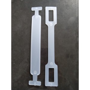 Poignée de transport en plastique en forme de T et boucle rectangulaire pour une prise en main facile des boîtes d'emballage et des sacs de courses - Product Image 3