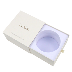 Hot Selling Small Gift Drawer Slide Paper <b>Boxes</b> Cardboard <b>Black</b> Drawer Box Sliding Drawer Bracelet Jewelry Packaging Box - Product Image 1