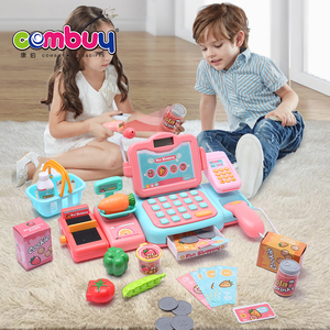 Supermercato registratore di <span class=keywords><strong>cassa</strong></span> <span class=keywords><strong>giocattolo</strong></span> di plastica elettronica per i bambini - Product Image 5